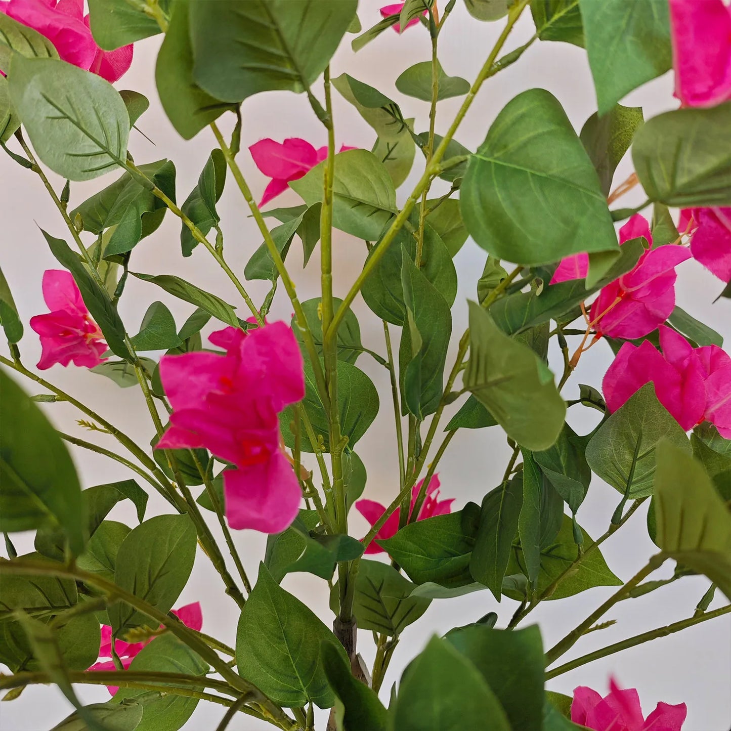 Artificial Bougainvillea Nordic INS Style Fake Plant Multi-Leaf Floor Insert Potted Flower Home Indoor Decor Landscape Ornament
