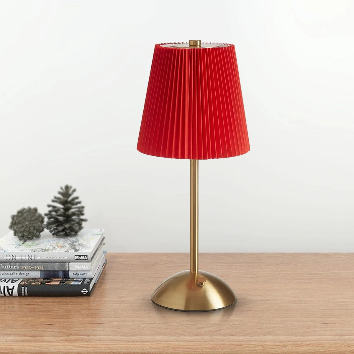 Smart Touch LED Desk Lamp–Rechargeable Reading Lamp with 3-Level Dimming for Home/Office/Dorm Study/ Holiday Decorative Light