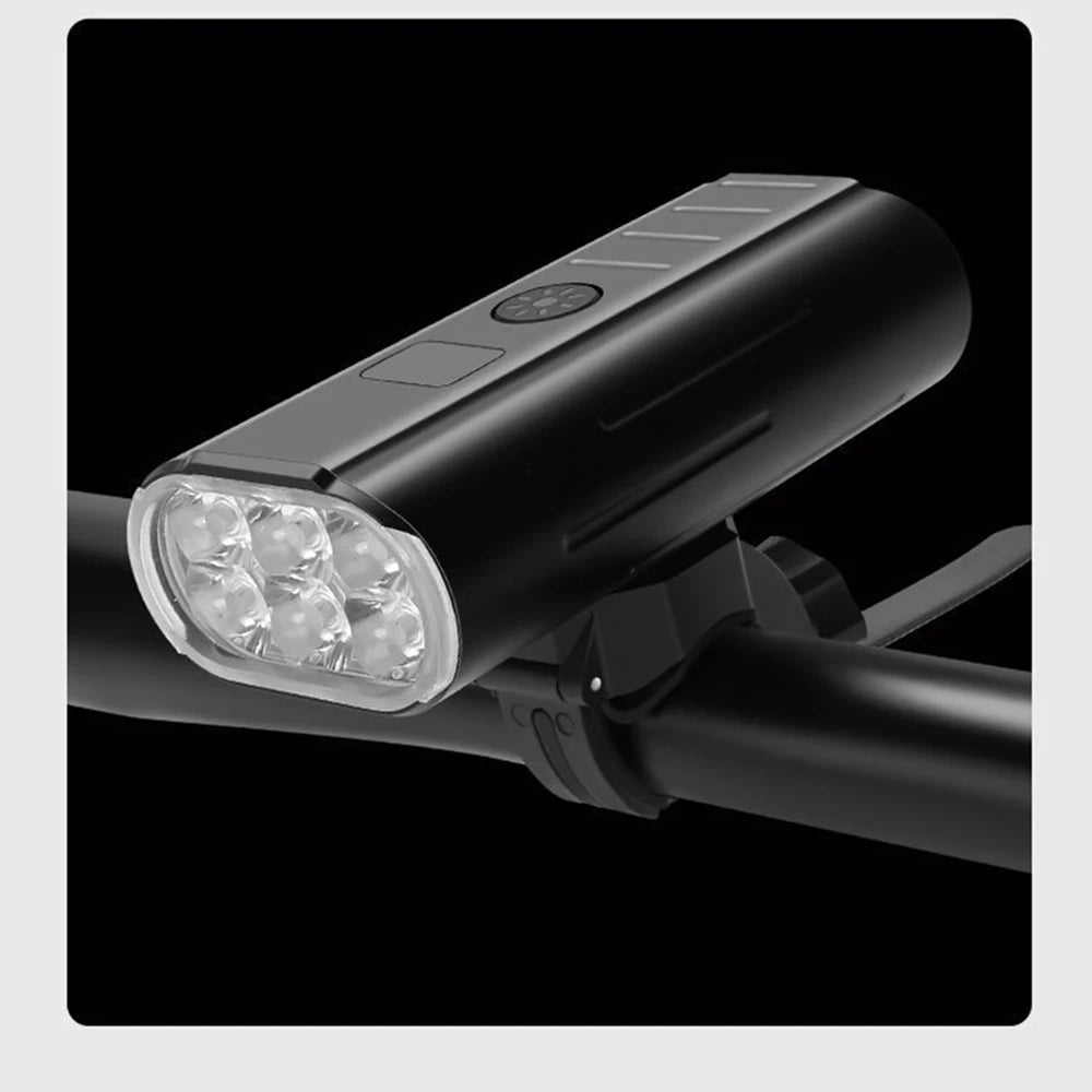 BUCKLOS LED Bike Light 2800 Lumens Bicycle Lamp 6000mAh Bicycle Front Lamp Aluminum Alloy Bike Headlight MTB Front Lantern
