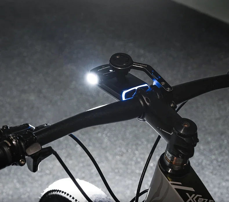 ROCKBROS Bike Light 3000LM 10000mAh Bicycle Front Light Flashlight High Brightness Type-C Bike Lamp Cycling Safety Front Lights