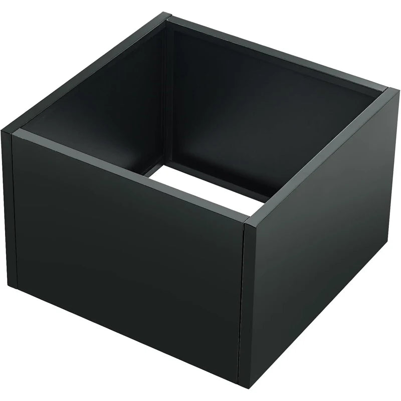 Metal Raised Bed - Compact Steel Planter Box, Tool-Free Snap-On Assembly, for Direct Ground Planting in Garden Yard  Patio Soil