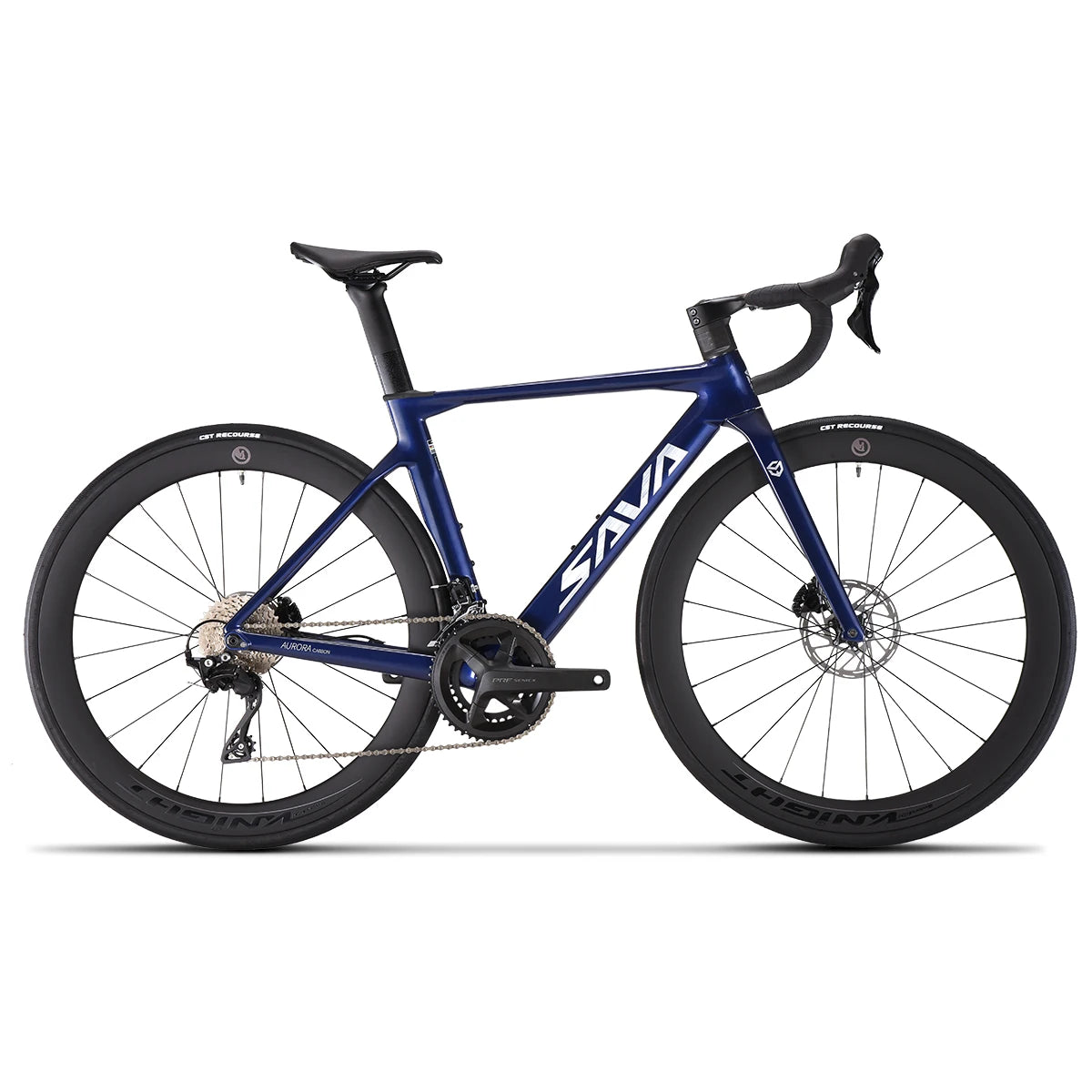 US Warehouse SAVA A7L/A7L PRO Carbon Fiber Road Bike with Shimano R7100 24-Speed Components and Hydraulic Brakes Adult Racing