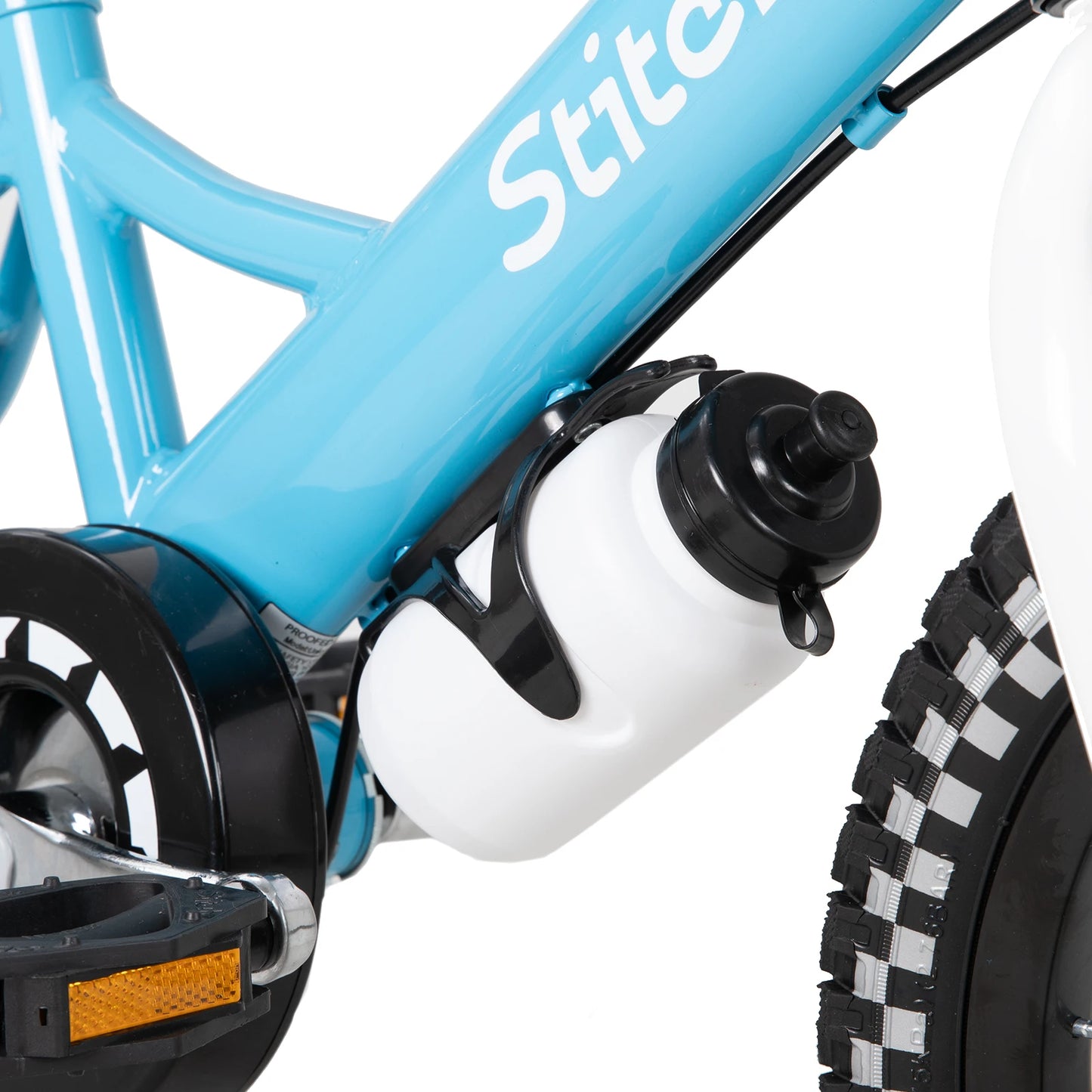 JOYSTAR Little Daisy Kids Bike for Boys Ages 2-7 Years, 12 14 16 InchBoys Bike with Flag & Number Plate