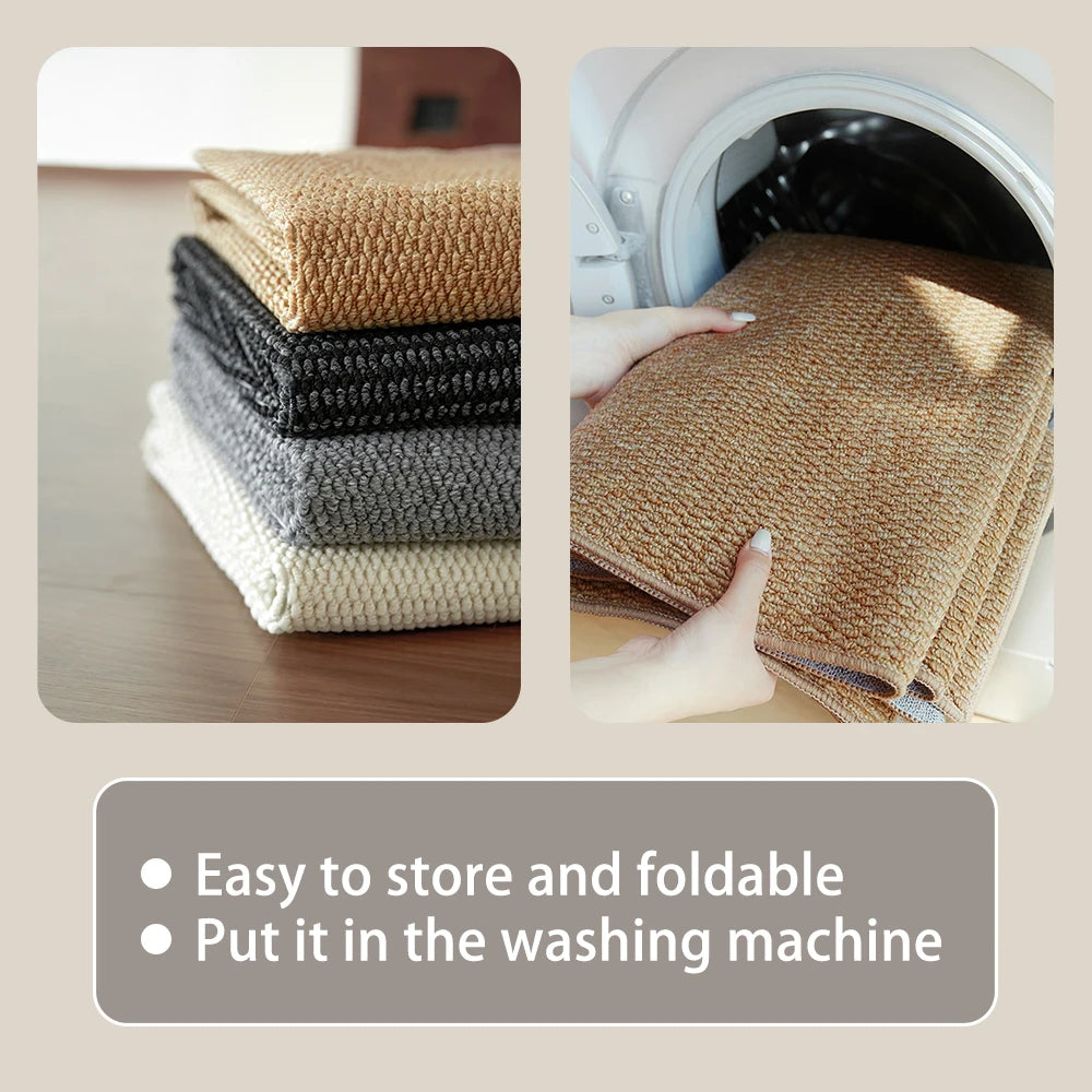 Door Mat Front Entrance Welcome Mat Kitchen Mat Outdoor Indoor Entryway Rug Non-Slip Washable Doormat