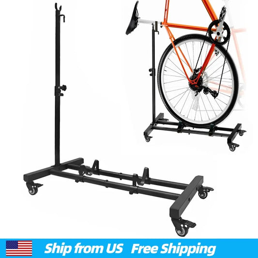 Upright Bike Storage Rack Space-Saving Freestanding Indoor Bikes Holder Upright Bicycle Floor Stands for Mountain And Road Bikes