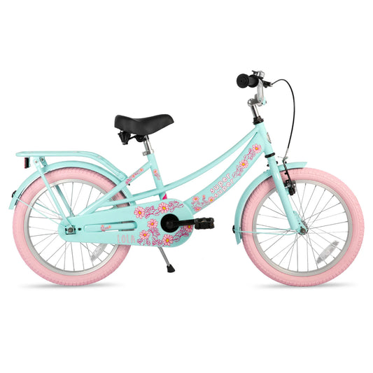 JOYSTAR Petal Girls Bike for Toddlers and Kids, 12 14 16 Kids Bike with Basket for 2-9 Years Old Girls, Kids Bike