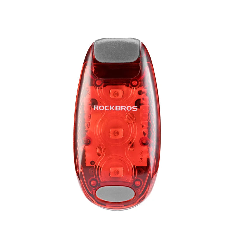 ROCKBROS Rear Bike Tail Light 3Gears Ultra Bright Taillights Fit On Bicycle Easy to Install for Cycling Safety Bicycle Light