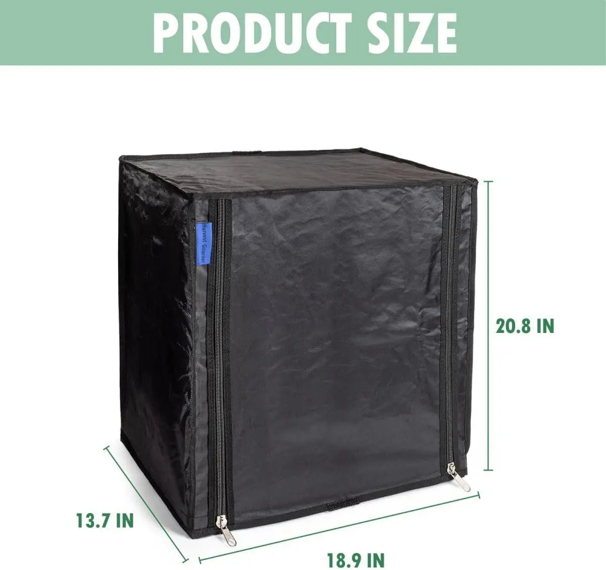 Small Indoor Grow Tent for Hydroponics and Herb Gardens, Portable Protection Enclosure for AeroGarden Systems