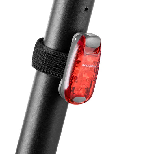ROCKBROS Rear Bike Tail Light 3Gears Ultra Bright Taillights Fit On Bicycle Easy to Install for Cycling Safety Bicycle Light