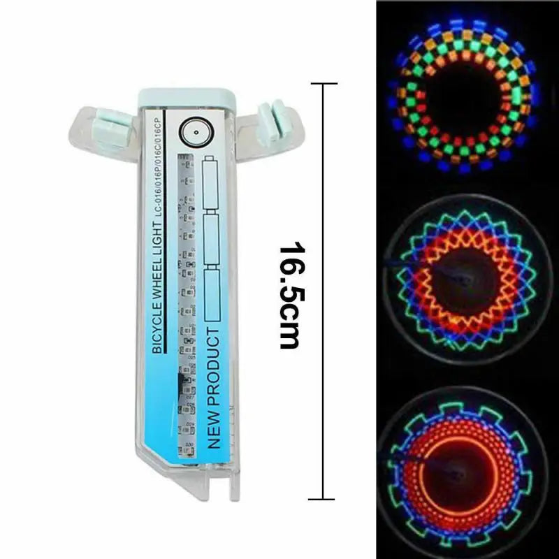 4PCS Bicycle Tire Light LED Spoke Lamp for Cycling Wheel Flash Warning Night Riding Double Sided Waterproof Outdoor Bike