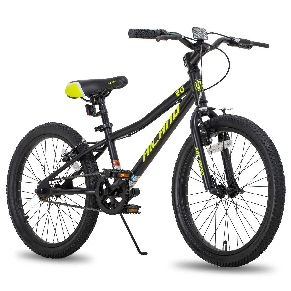Hiland 20 24 Inch Mountain Bike for Kids Age 5 + Year Old, Front Suspension Fork Kids' Bicycles for Boys Girls, Customized