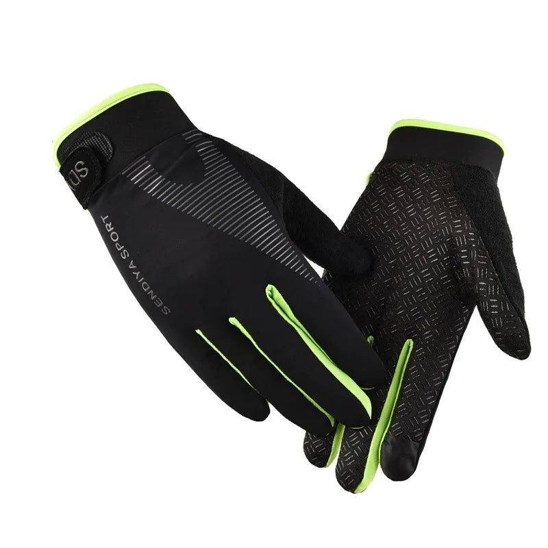 Men Cycling Gloves Full Finger Touch Screen Motorcycle Bicycle Mtb Bike Gloves Gym Training Gloves Outdoor Fishing Hand Guantes