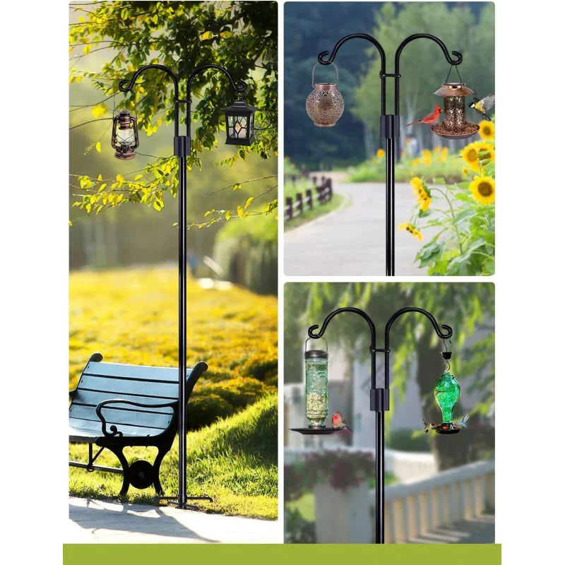 Shepherd Hook Iron Metal Hook Garden Iron Art Hook Outdoor Lawn Garden Rustproof Hook