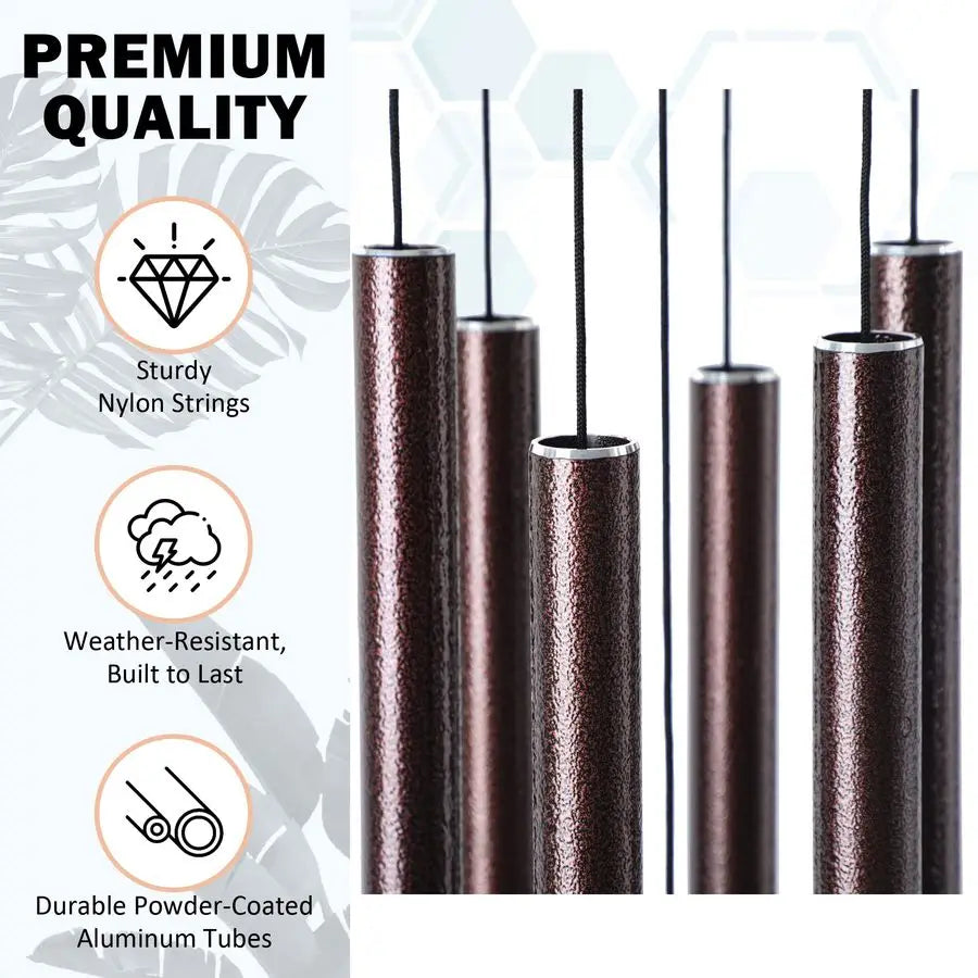 Wind Chimes for Outside Deep Tone 38 Wind Chimes Outdoor Clearance, Deep Tone, Windchimes Outdoors, Memorial,Wind Spinner, Sympa
