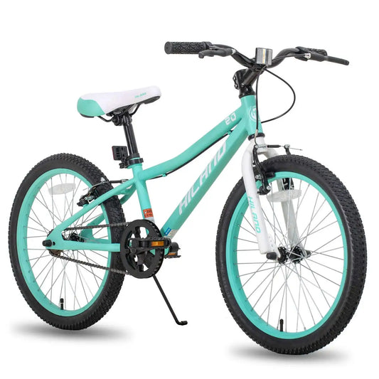 Hiland 20 24 Inch Mountain Bike for Kids Age 5 + Year Old, Front Suspension Fork Kids' Bicycles for Boys Girls, Customized