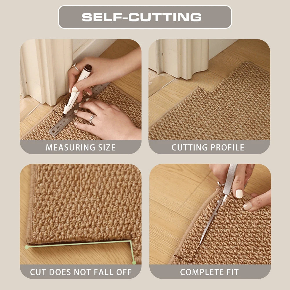 Door Mat Front Entrance Welcome Mat Kitchen Mat Outdoor Indoor Entryway Rug Non-Slip Washable Doormat