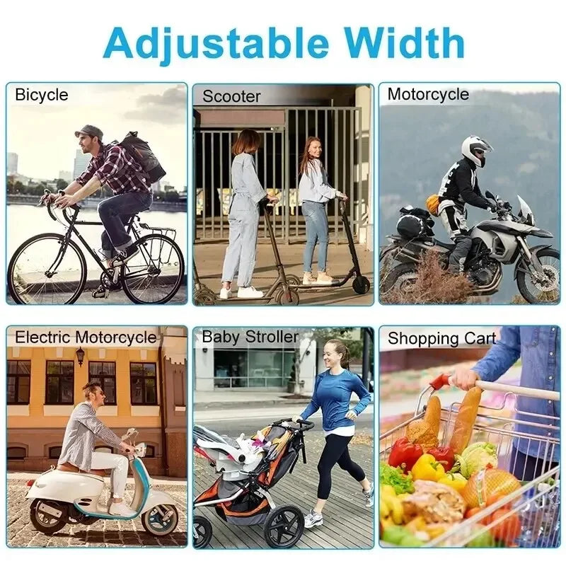 Hot 360°Rotatable Electric Bicycle Phone Holder for iPhone Xiaomi Riding MTB Bike Moto Motorcycle Stand Bracket Non-slip Cycling
