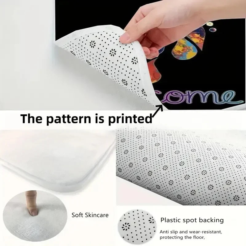 Geometric Circular Arc Carpet for Living Room Decor Sofa Table Large Area Rugs Hallway Balcony Carpet Bedroom Non-slip Alfombra