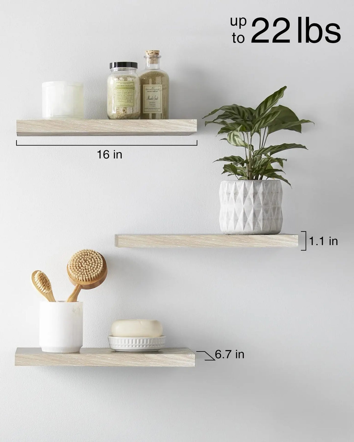 1pcs wall mounted shelf hanging on the wall, a bookshelf in the living room, a straight line wall hanging behind the sofa