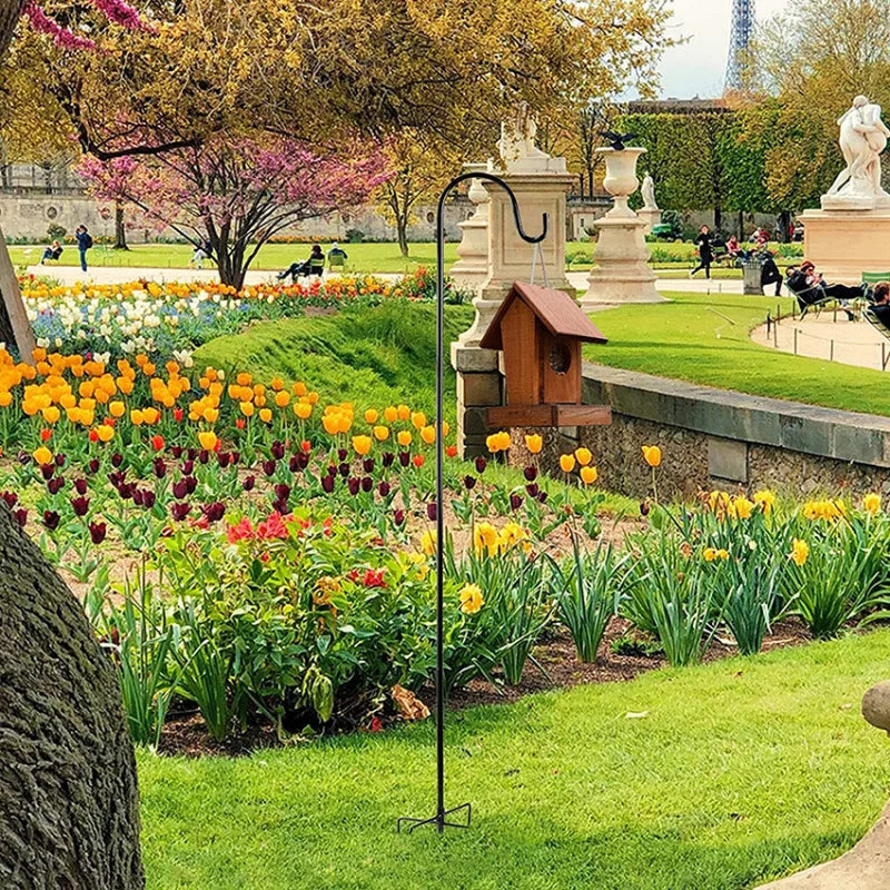 Shepherd Hook Iron Metal Hook Garden Iron Art Hook Outdoor Lawn Garden Rustproof Hook
