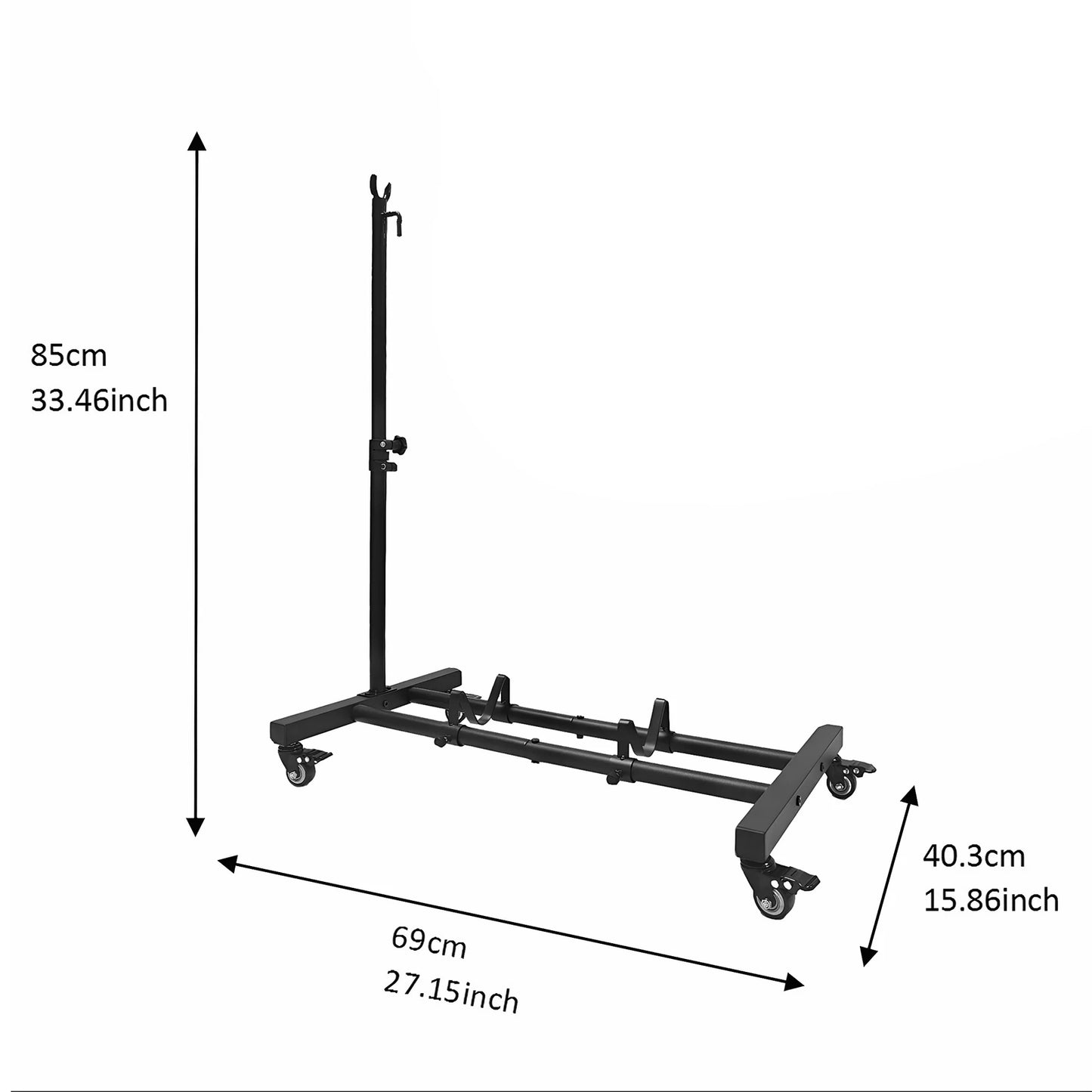 Upright Bike Storage Rack Space-Saving Freestanding Indoor Bikes Holder Upright Bicycle Floor Stands for Mountain And Road Bikes