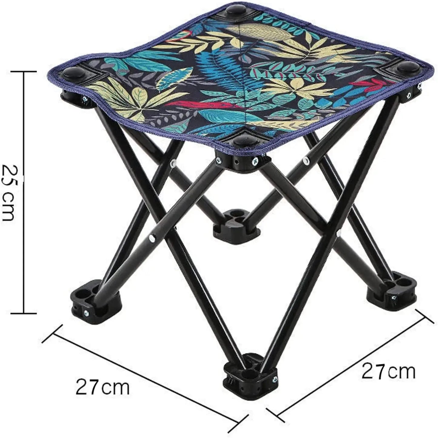 Portable Folding Stool Outdoor Camping Stool for Camping, Hiking, Fishing, Beach,Lightweight Camping Chair Travel with Carry Bag