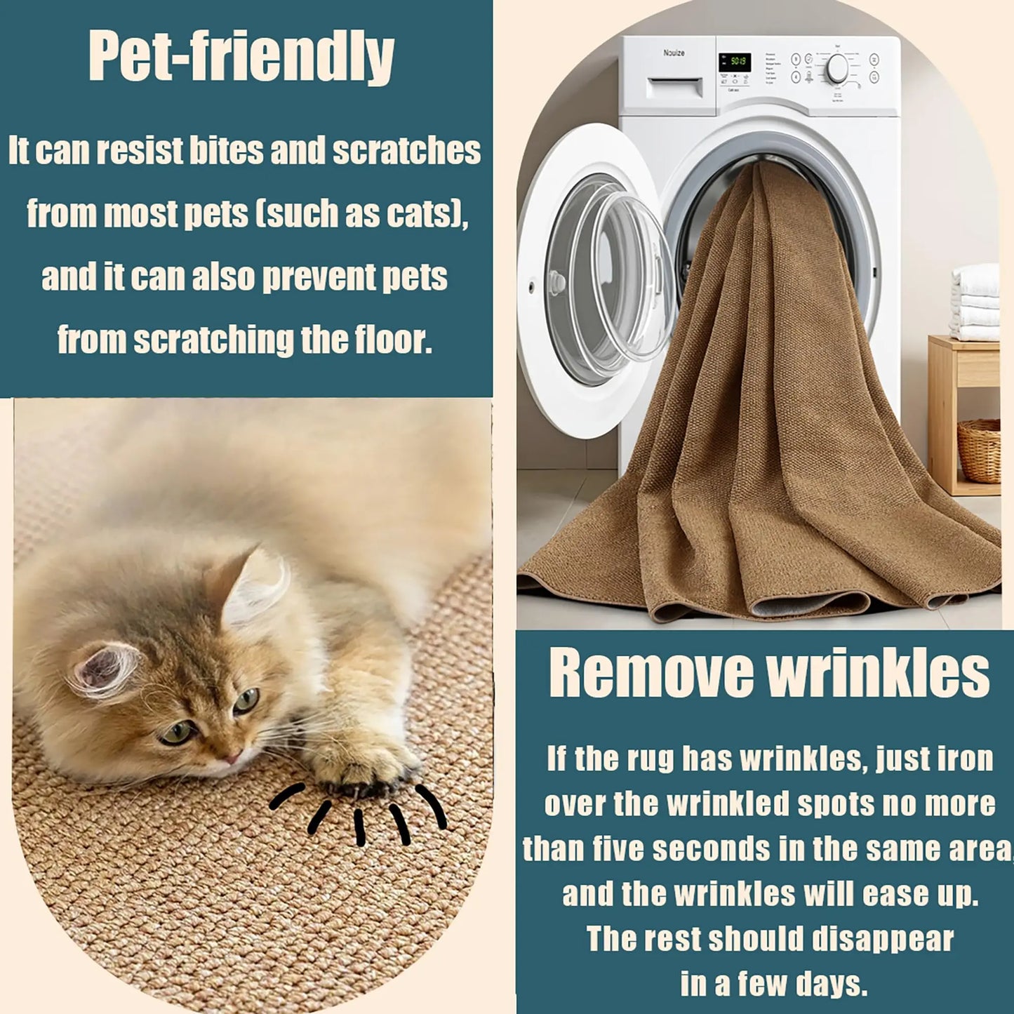 Door Mat Front Entrance Welcome Mat Kitchen Mat Outdoor Indoor Entryway Rug Non-Slip Washable Doormat