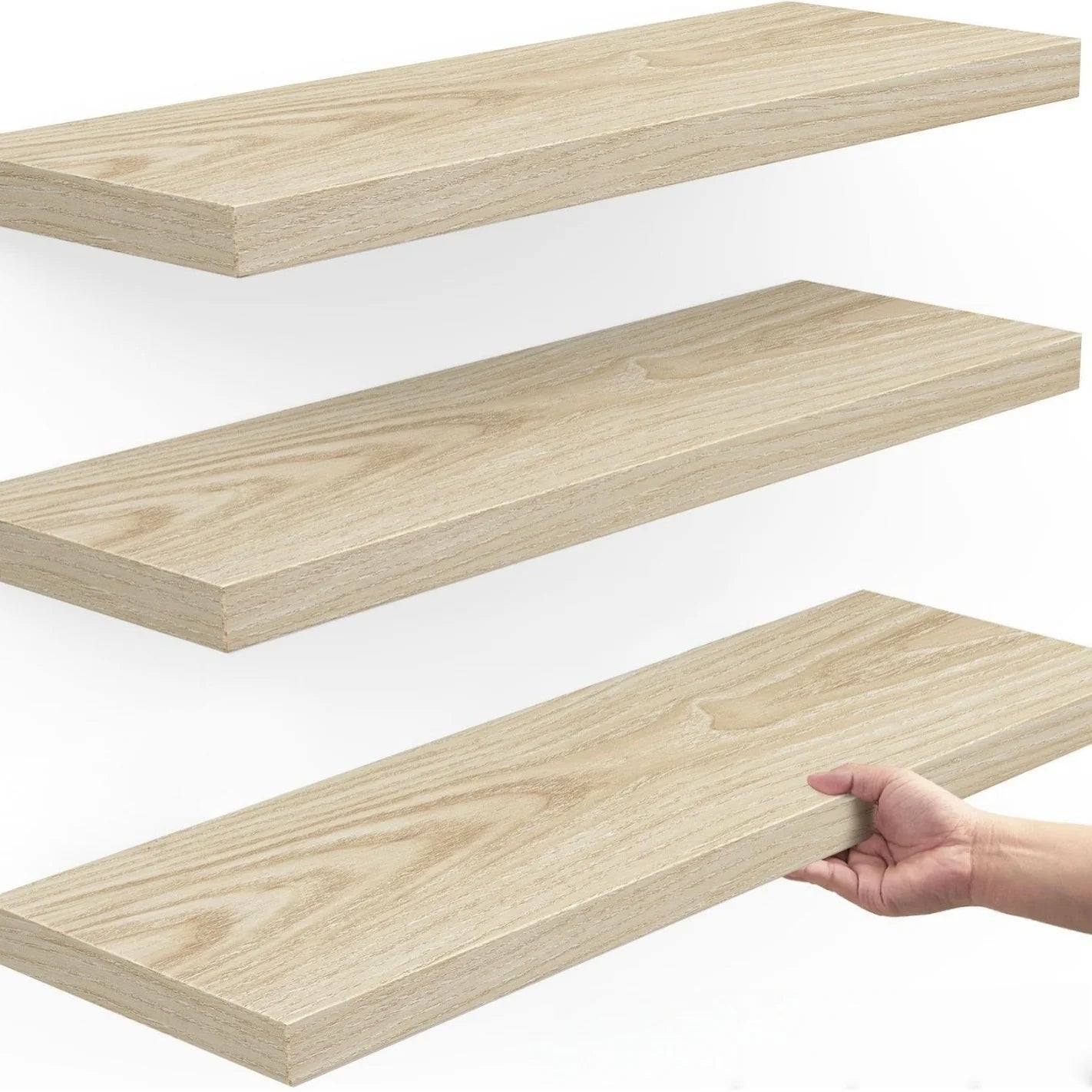 1pcs wall mounted shelf hanging on the wall, a bookshelf in the living room, a straight line wall hanging behind the sofa