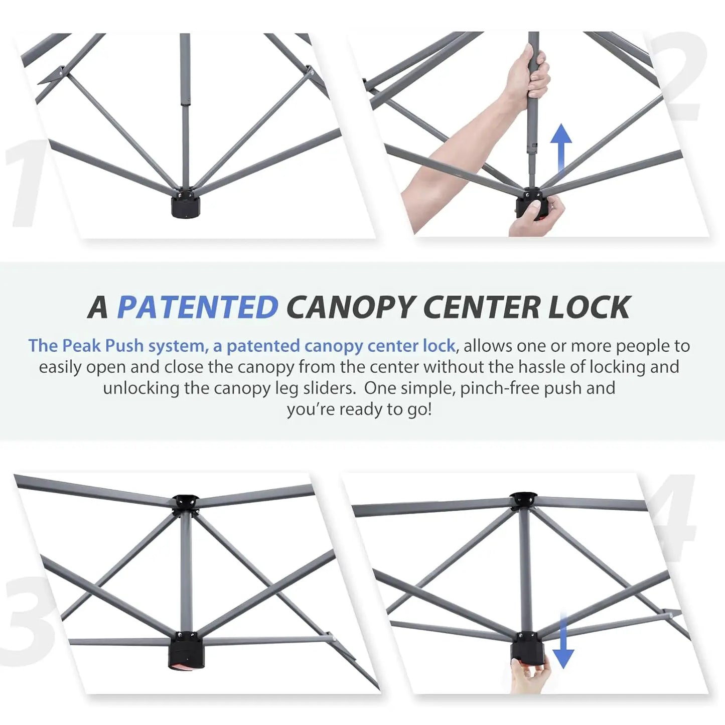 13x13 Straight Leg Pop Up Canopy Tent Instant Outdoor Canopy Easy Single Person Set up Folding Shelter w/Auto, Customized